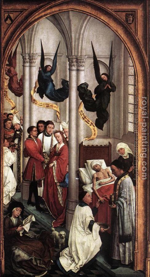 Rogier Van Der Weyden : Seven Sacraments Altarpiece, Right Wing